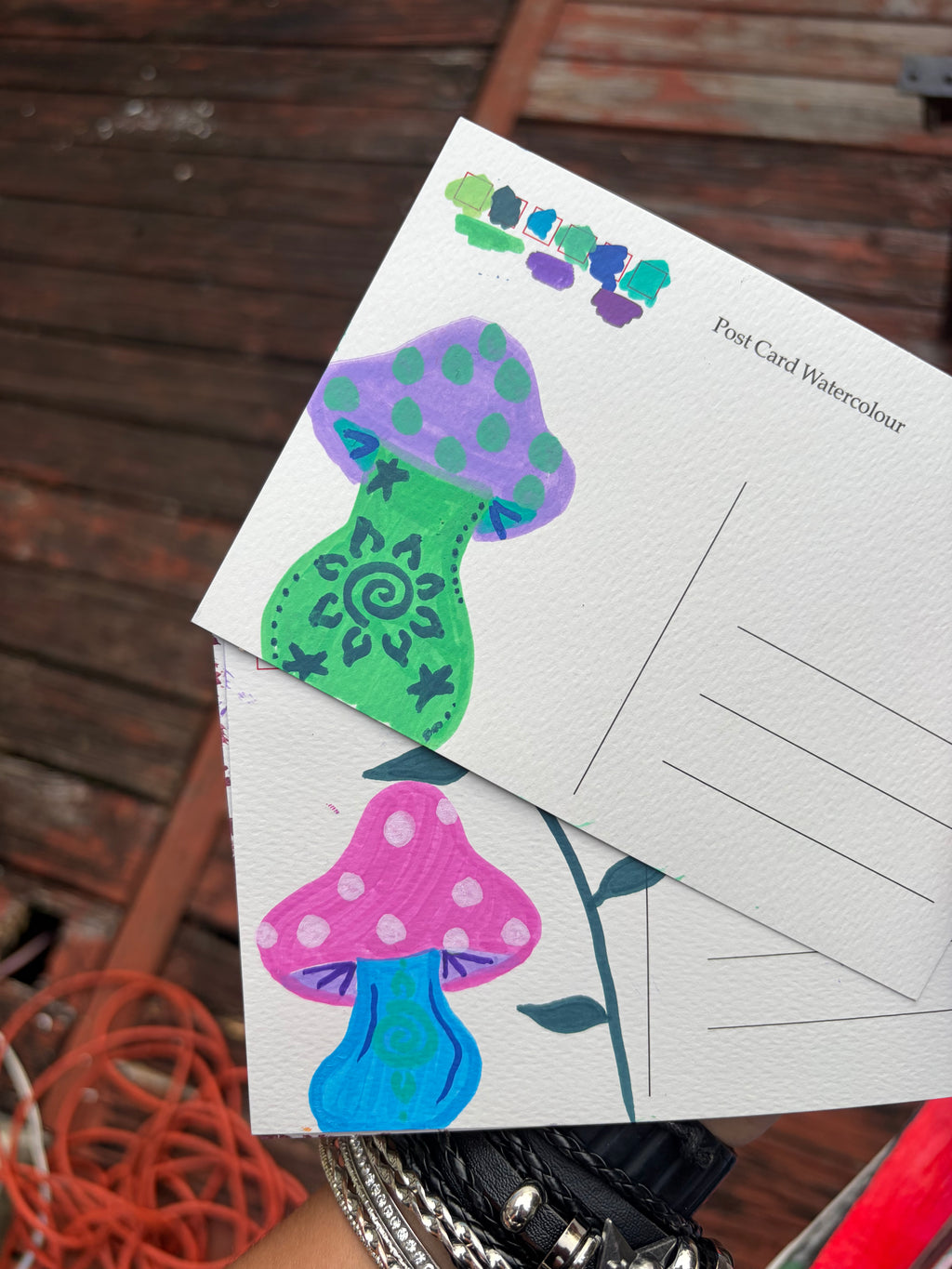 Mystery postcard