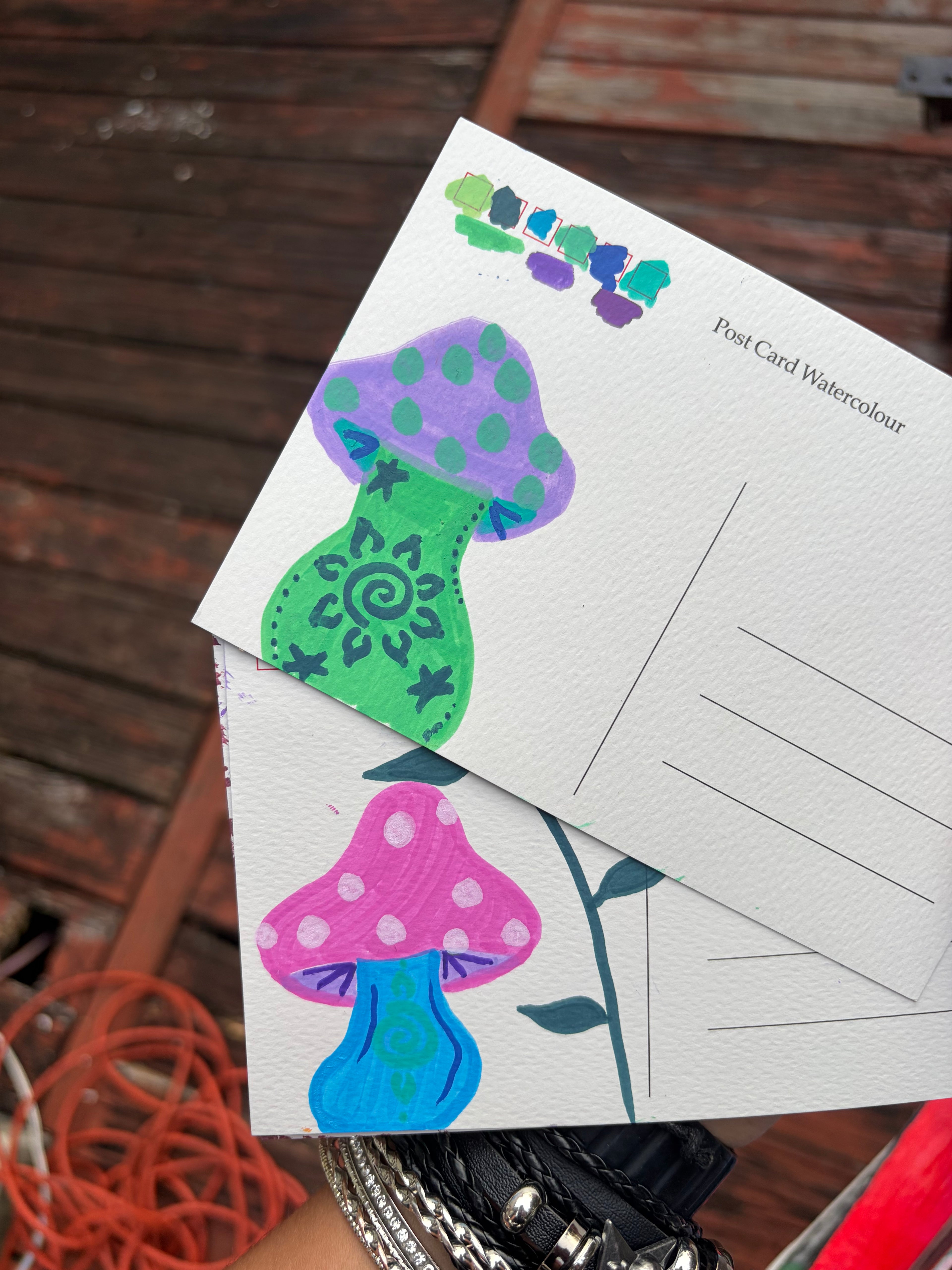 Mystery postcard